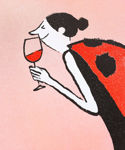 JEAN JULLIEN - Mariehøne- A3 risografi plakat