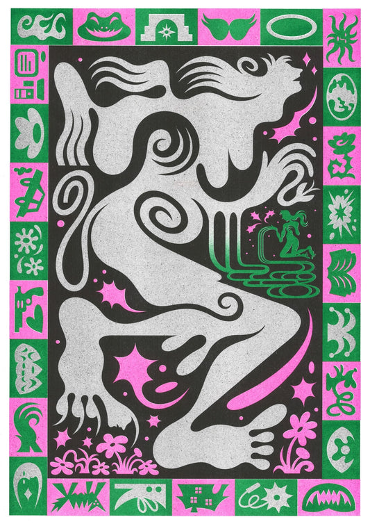 Benedikt Luft, "HVIS DU KUNNE FÅ ALT", plakat A3