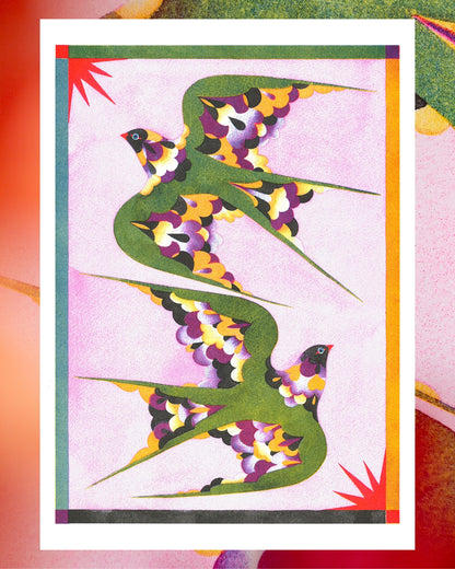 Lou Benesch, "DANCE", plakat A3