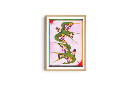 Lou Benesch, "DANCE", plakat A3