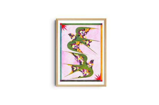 Lou Benesch, "DANCE", plakat A3
