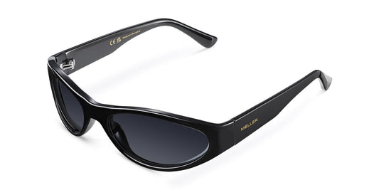 MELLER solbriller unisex "BRON ALL BLACK"