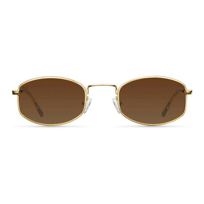 MELLER, SUKU gold kakao solbrille - unisex