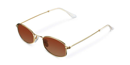 MELLER, SUKU gold kakao solbrille - unisex