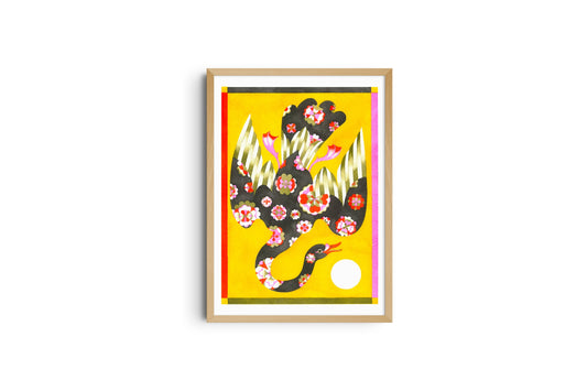 Lou Benesch, "SING", plakat A3