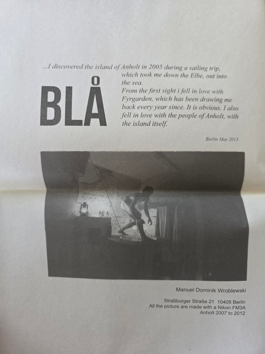 Manuel Wroblewski, "BLÅ", Anholt Kunstavis