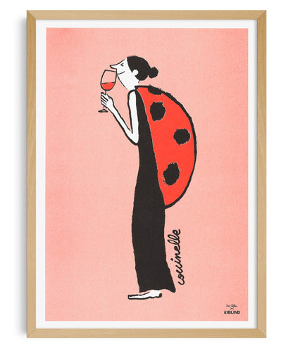 JEAN JULLIEN - Mariehøne- A3 risografi plakat