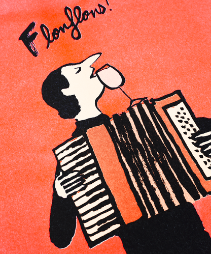 JEAN JULLIEN, Flonflons, A3 risografi plakat