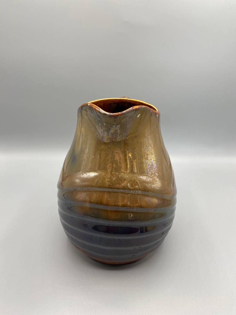 Antik kande i keramik med blank glasur – Annecy – Ca. 1955–1970